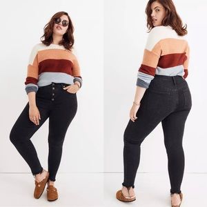Madewell mid-rise skinny jeans
